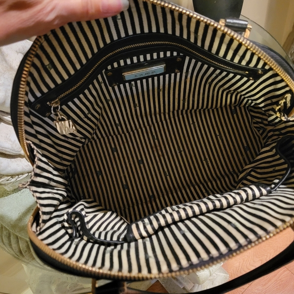 L.A.M.B. Gwen Stefani Leopard Kingston Dome Bowler Bag Designer Leather #41 - Picture 13 of 16